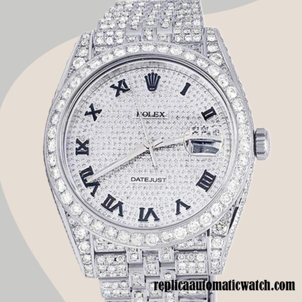 replica automatic Rolex Datejust 116300 Rolex Calibre 2836/2813 Men's Silver-tone