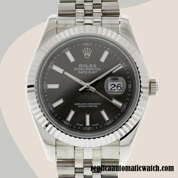 replica automatic Rolex Datejust 116334BKSJ Rolex Calibre 2836/2813 Men's Hands and Markers Automatic