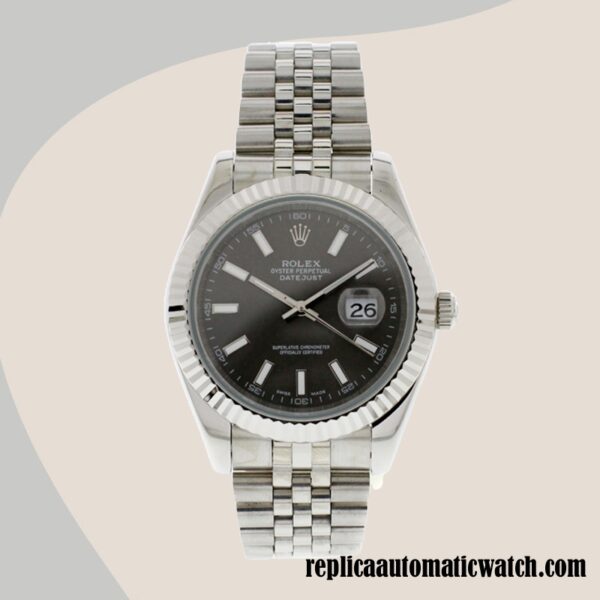 replica automatic Rolex Datejust 116334BKSJ Rolex Calibre 2836/2813 Men's Hands and Markers Automatic - Image 2
