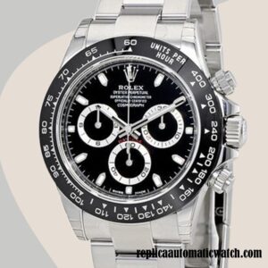 replica automatic Rolex Daytona Men's Rolex Calibre 7750/Mingzhu Engine m116500ln-0002 Black Dial