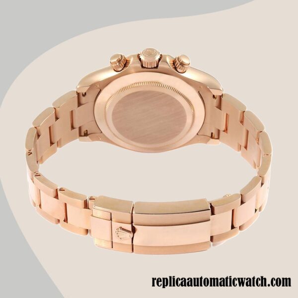 replica automatic Rolex Daytona Rolex Calibre 7750/Mingzhu Engine m116505-0008 Men's Rose Gold-tone 16mm - Image 4