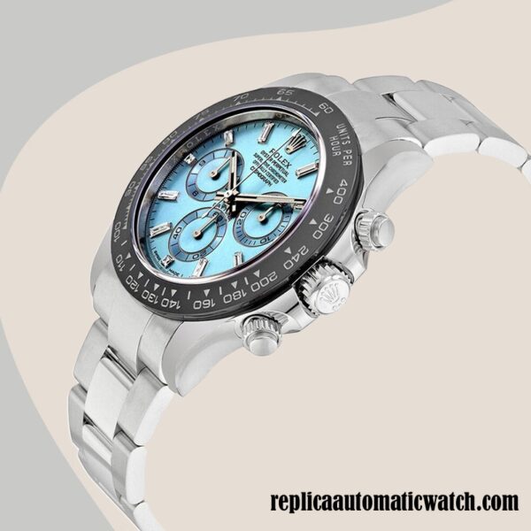 replica automatic Rolex Daytona Rolex Calibre 7750/Mingzhu Engine 116506IBLDO Men's Hands 16mm - Image 3