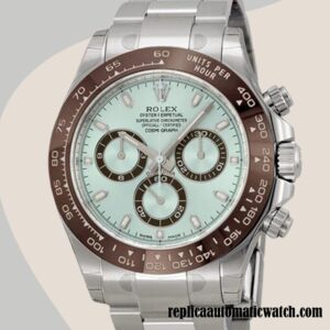 replica automatic Rolex Daytona Rolex Calibre 7750/Mingzhu Engine Men's 116506IBLSO Hands and Markers