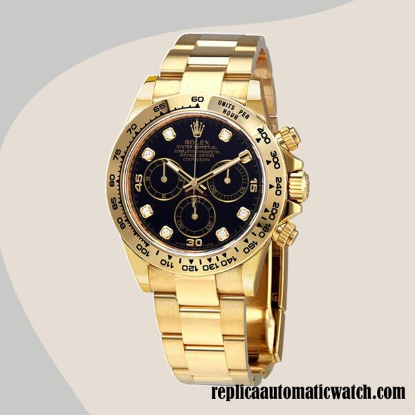 replica automatic Rolex Daytona 116508BKDO Rolex Calibre 7750/Mingzhu Engine Men's Hands - Image 2