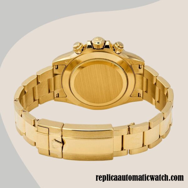 replica automatic Rolex Daytona Rolex Calibre 7750/Mingzhu Engine 116508GLDO Men's Hands Gold-tone - Image 4