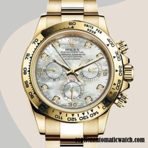 replica automatic Rolex Daytona Rolex Calibre 7750/Mingzhu Engine Men's 116508WMDO White Mother of Pearl Dial
