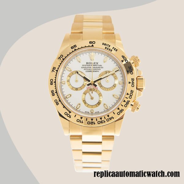replica automatic Rolex Daytona Rolex Calibre 7750/Mingzhu Engine Men's 116508WSO 16mm - Image 2