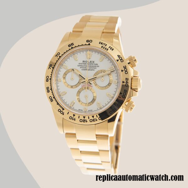 replica automatic Rolex Daytona Rolex Calibre 7750/Mingzhu Engine Men's 116508WSO 16mm - Image 3