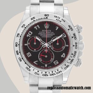 replica automatic Rolex Daytona 116509-78599 Rolex Calibre 4130/7750/Mingzhu Engine Men's Silver-tone