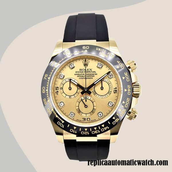 replica automatic Rolex Daytona Rolex Calibre 7750/Mingzhu Engine 116518CDR Men's 16mm - Image 2