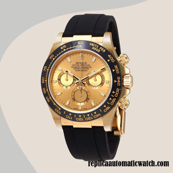 replica automatic Rolex Daytona Rolex Calibre 7750/Mingzhu Engine 116518CSR Men's Hands and Markers - Image 2