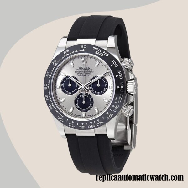 replica automatic Rolex Daytona 116519LN Rolex Calibre 7750/Mingzhu Engine Men's Black Steel Dial - Image 2
