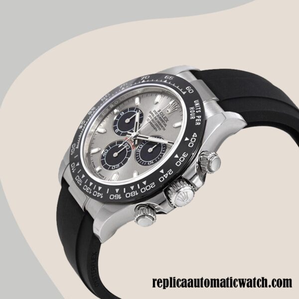 replica automatic Rolex Daytona 116519LN Rolex Calibre 7750/Mingzhu Engine Men's Black Steel Dial - Image 3