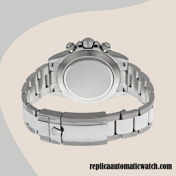 replica automatic Rolex Daytona 116520-WSO Rolex Calibre 7750/Mingzhu Engine Men's Silver-tone - Image 4