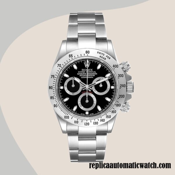 replica automatic Rolex Daytona Rolex Calibre 7750/Mingzhu Engine 116520BKSO Men's Hands and Markers Automatic - Image 2