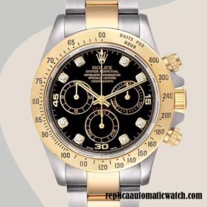 replica automatic Rolex Daytona Rolex Calibre 7750/Mingzhu Engine 116523BKDO Men's Black Dial