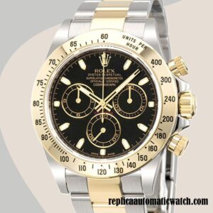 replica automatic Rolex Daytona Rolex Calibre 7750/Mingzhu Engine 116523BKSO Men's Black Dial