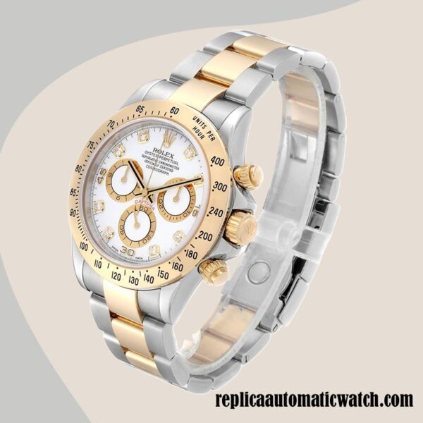 replica automatic Rolex Daytona Rolex Calibre 7750/Mingzhu Engine 116523-78593 Men's Automatic White Dial - Image 3