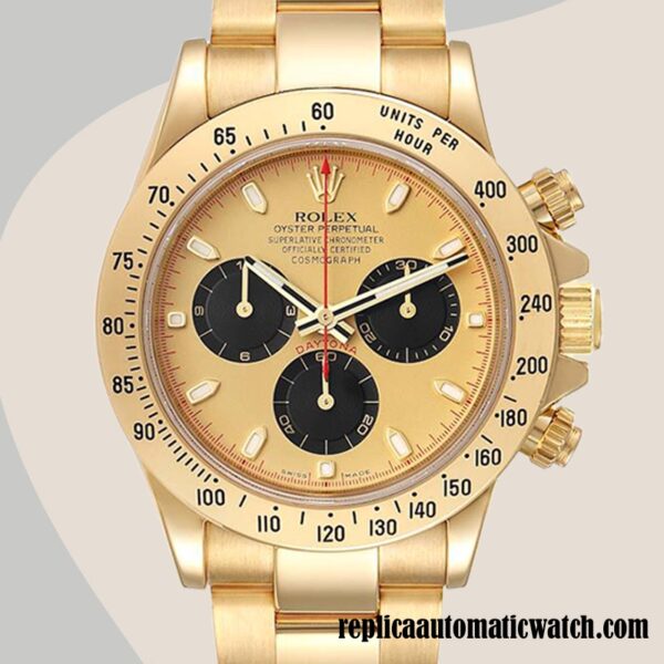 replica automatic Rolex Daytona 116528-0041 Men's Rolex Calibre 7750/Mingzhu Engine Hands and Markers