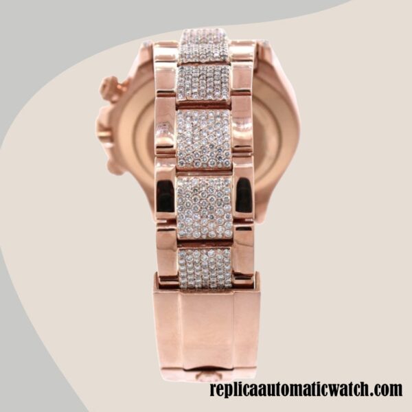 replica automatic Rolex Daytona 116595RBOW-0002 Men's Asian Movement Rose Gold-tone - Image 4