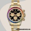 replica automatic Rolex Daytona Rolex Calibre 7750/Mingzhu Engine 116598RBOW Men's Black Dial - Image 2
