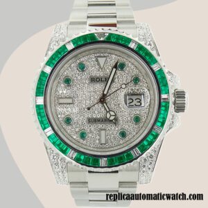 replica automatic Rolex Submariner 116659 Men's Rolex Calibre 2813 Automatic Diamond Paved Dial
