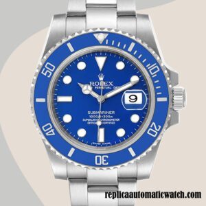 replica automatic Rolex Submariner 116619LB-97209 Rolex Calibre 2836/2813 Men's Silver-tone Automatic