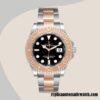 replica automatic Rolex Yacht-master Rolex Calibre 2836/2813 116621-0002 Men's Hands and Markers Black Dial - Image 2