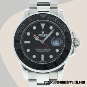 replica automatic Rolex Yacht-master Rolex Calibre 2836/2813 116622BKSO Men's Silver-tone