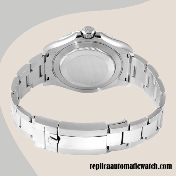 replica automatic Rolex Yacht-master 116622GYSO Men's Rolex Calibre 2836/2813 Silver-tone 15mm - Image 4