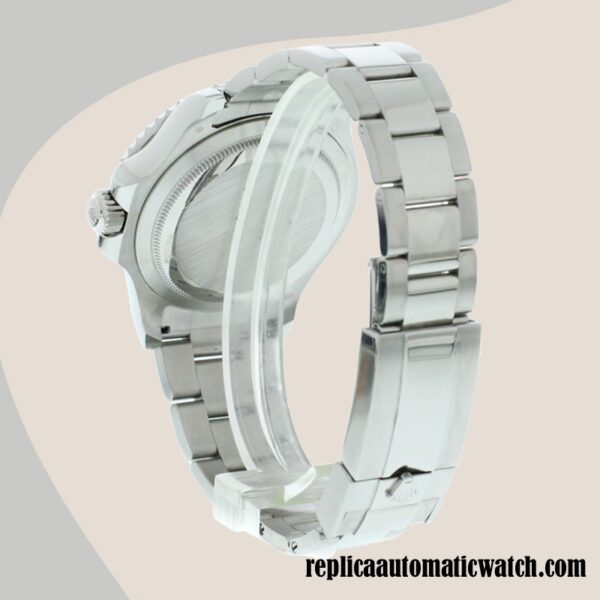 replica automatic Rolex Yacht-master Men's Rolex Calibre 2836/2813 116622LN Silver-tone - Image 4