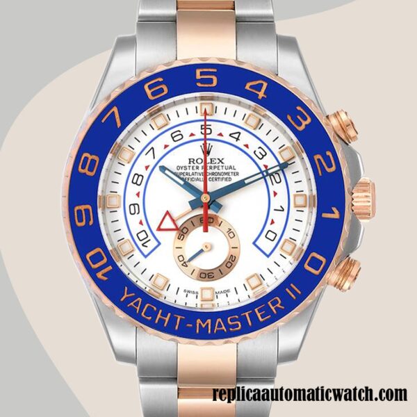 replica automatic Rolex Yacht-master Rolex Calibre 2836/2813 Men's 116681-78211 Automatic Hands and Markers