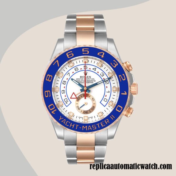 replica automatic Rolex Yacht-master Rolex Calibre 2836/2813 Men's 116681-78211 Automatic Hands and Markers - Image 2