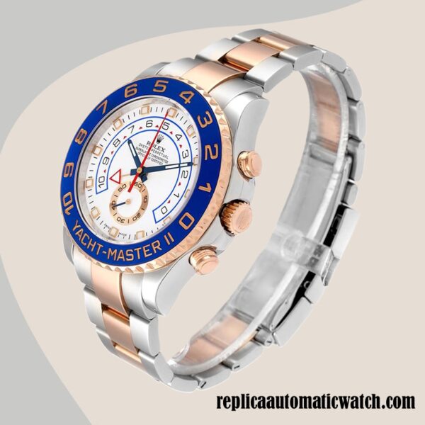 replica automatic Rolex Yacht-master Rolex Calibre 2836/2813 Men's 116681-78211 Automatic Hands and Markers - Image 3