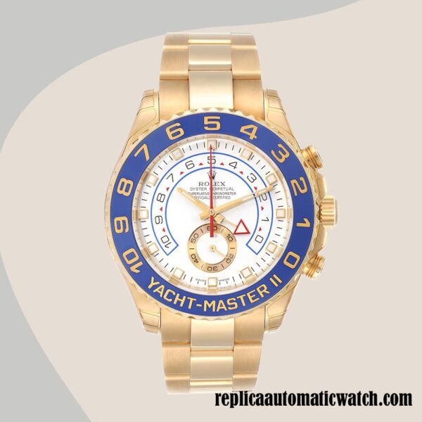replica automatic Rolex Yacht-master 116688-78218 Rolex Calibre 2836/2813 Men's Automatic Gold-tone - Image 2
