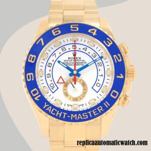 replica automatic Rolex Yacht-master Rolex Calibre 2836/2813 Men's 116688WSO Gold-tone White Dial