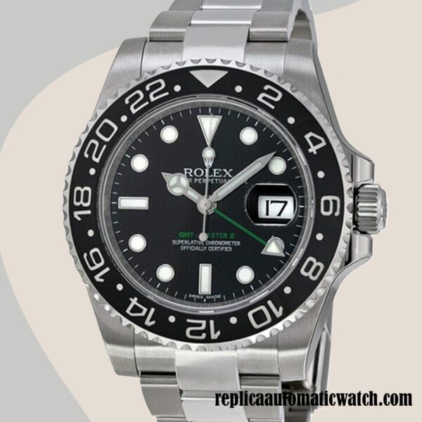 replica automatic Rolex Gmt Master Ii Men's Rolex Calibre 2836/2813 116710LN Automatic
