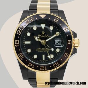 replica automatic Rolex GMT-Master II Men's 116713 Rolex Calibre 2813 Black Dial
