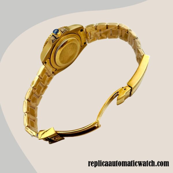 replica automatic Rolex GMT-Master II Men's Rolex Calibre 2813 116758 Hands and Markers - Image 4