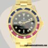 replica automatic Rolex Gmt Master Men's Rolex Calibre 2836/2813 116758 SAru-78208 Black Dial 16mm