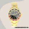 replica automatic Rolex Gmt Master Men's Rolex Calibre 2836/2813 116758 SAru-78208 Black Dial 16mm - Image 2