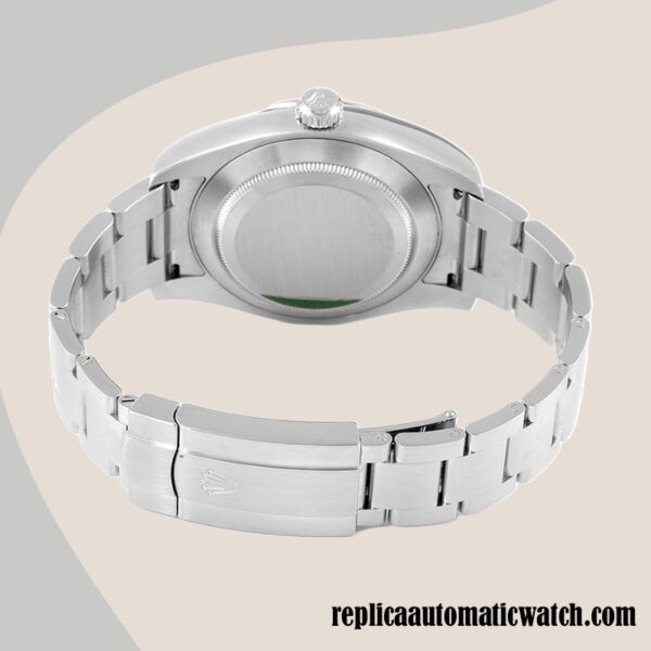 replica automatic Rolex Air-king m116900-0001 Rolex Calibre 2813 Men's Black Dial - Image 4
