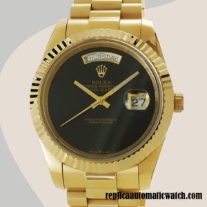 replica automatic Rolex Day-date Men's Rolex Calibre 2836/2813 118208 Gold-tone 12mm