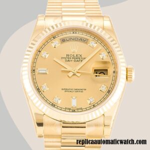 replica automatic Rolex Day-Date Rolex Calibre 2836/2813 Men's 118238 Champagne Dial