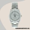 replica automatic Rolex Day-date Men's m118389-0008 Rolex Calibre 2836/2813 Silver Dial - Image 2