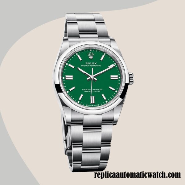 replica automatic Rolex Oyster Perpetual Rolex Calibre 2836/2813 Unisex m126000-0005 Around 12mm - Image 2