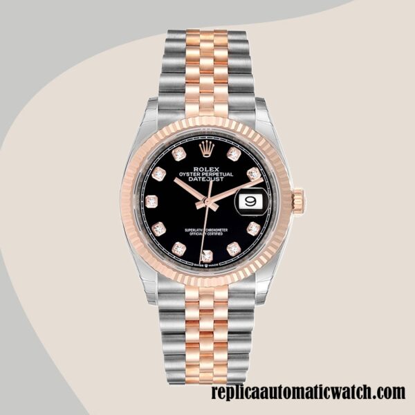replica automatic Rolex Datejust Rolex Calibre 2836/2813 Men's m126231-0019 12mm - Image 2
