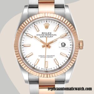 replica automatic Rolex Datejust Men's Rolex Calibre 2836/2813 m126231-0018 Hands and Markers