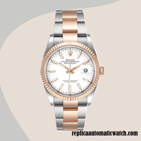 replica automatic Rolex Datejust Men's Rolex Calibre 2836/2813 m126231-0018 Hands and Markers - Image 2