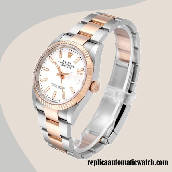 replica automatic Rolex Datejust Men's Rolex Calibre 2836/2813 m126231-0018 Hands and Markers - Image 3